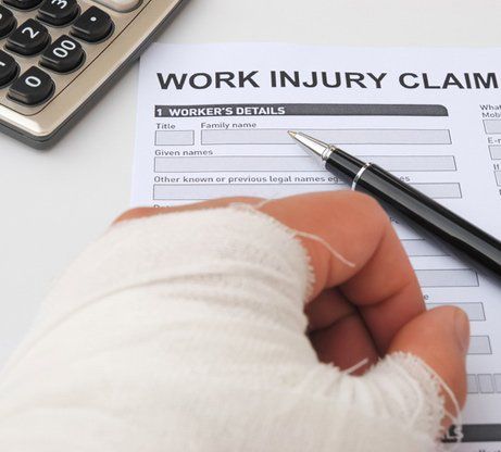 Accidents — Work Injury Form On A Table In St. Rapid City, SD