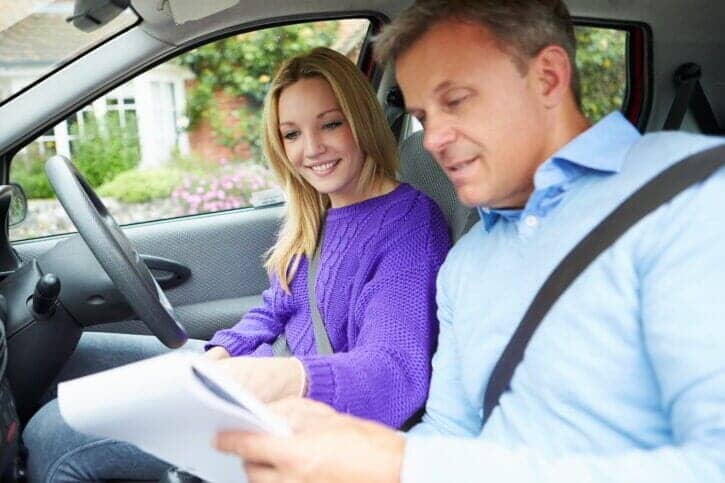 Girl having a driving lesson - Teen Driving School - Yorktown. VA Girl having a driving lesson - Teen Driving School - Yorktown. VA