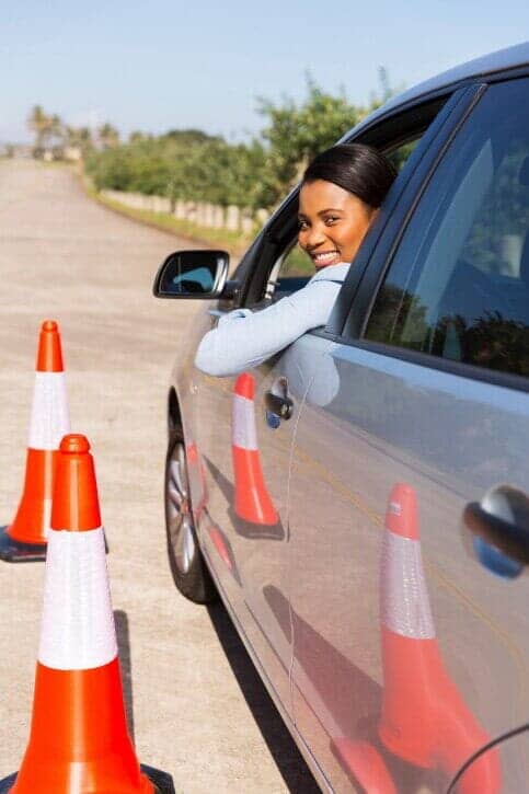 Student driver taking lessons - Driving School - Yorktown. VA Student driver taking lessons - Driving School - Yorktown. VA