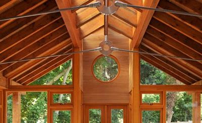 Wooden roofing