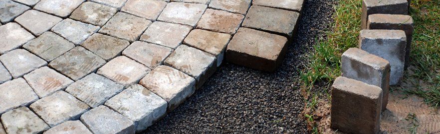 Garden paving