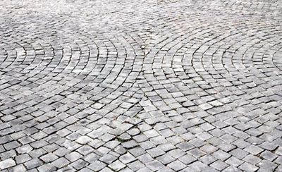 Brick pavement