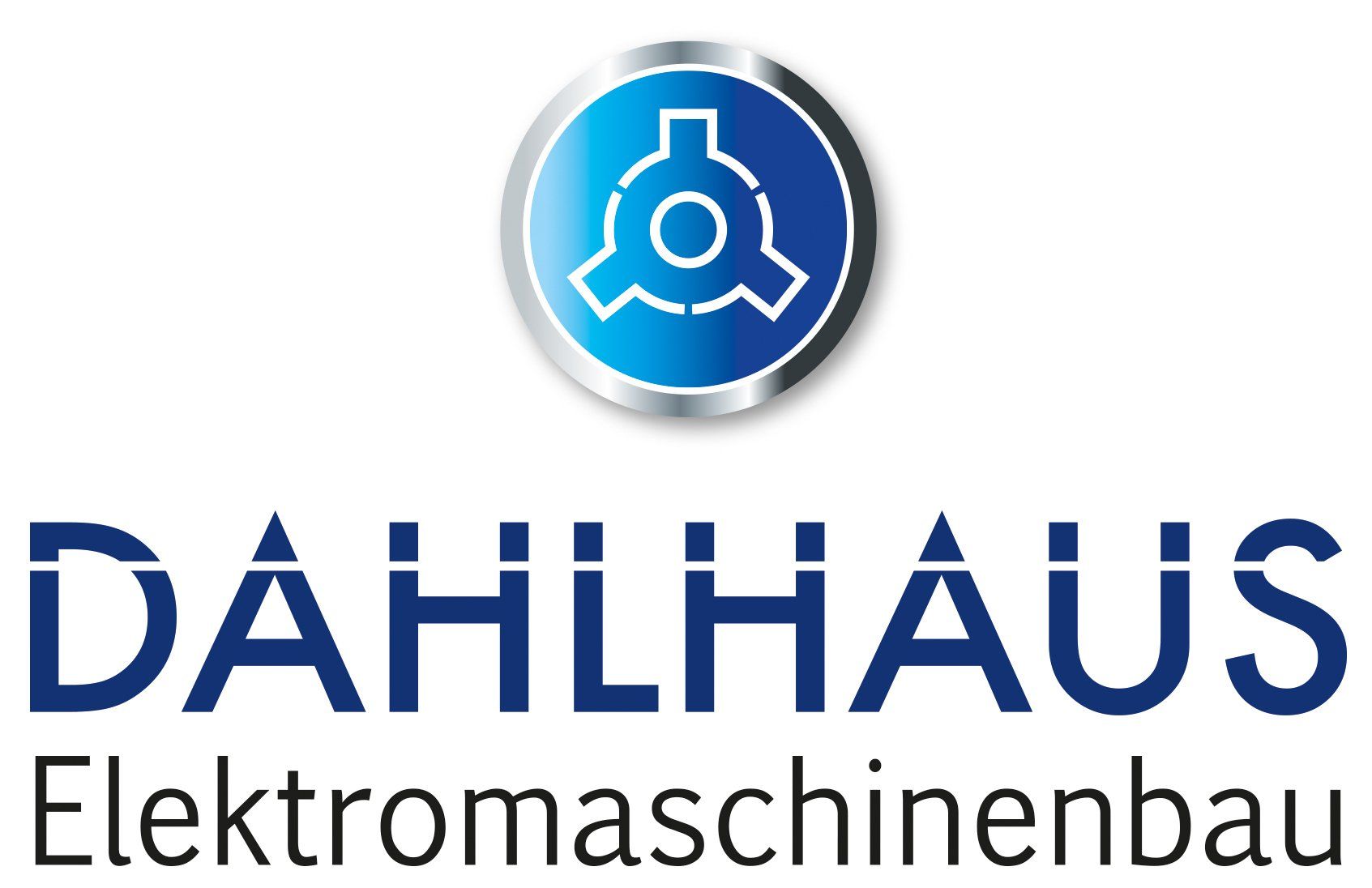 Ein Logo für eine Firma namens Dahlhaus Elektromaschinenbau