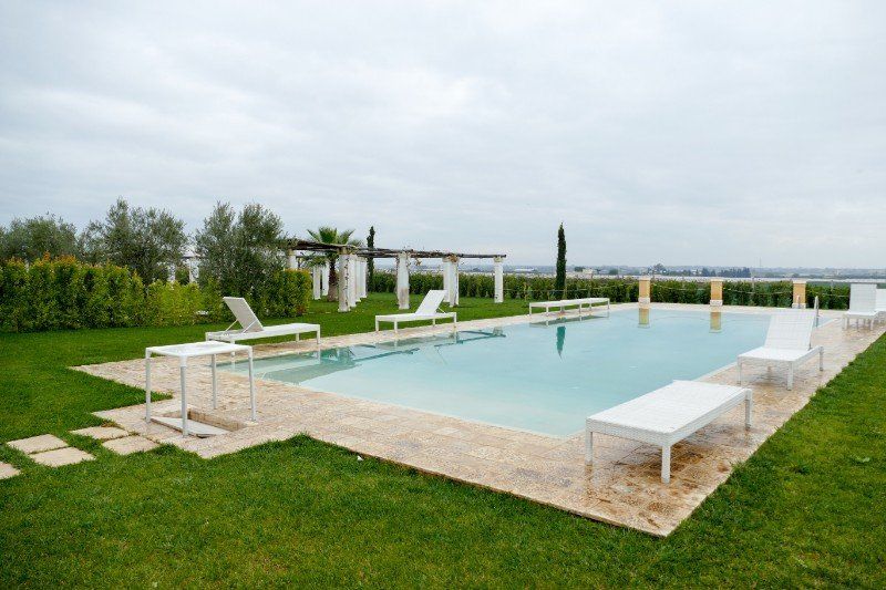 Piscina privata dell'agriturismo