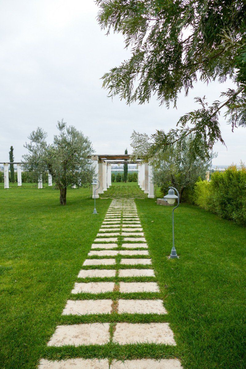 Giardino privato dell'agriturismo