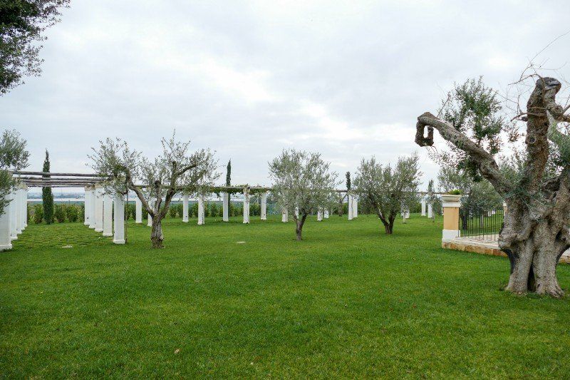 Giardino privato dell'azienda agricola