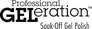 professional geleration soak-off gel polish logo