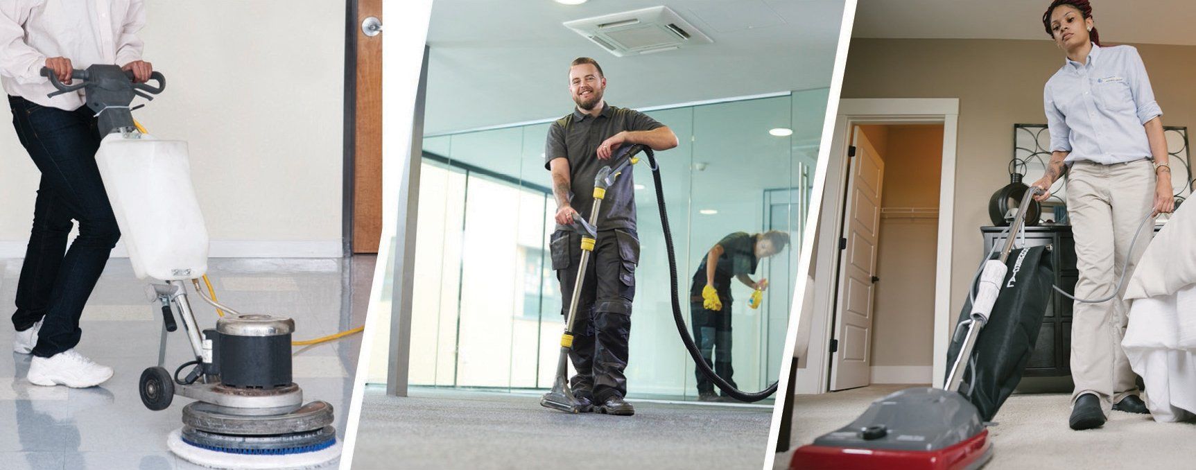Three Images Of Professional Cleaners — Charleston, SC — Office Kleen Three Images Of Professional Cleaners — Charleston, SC — Office Kleen