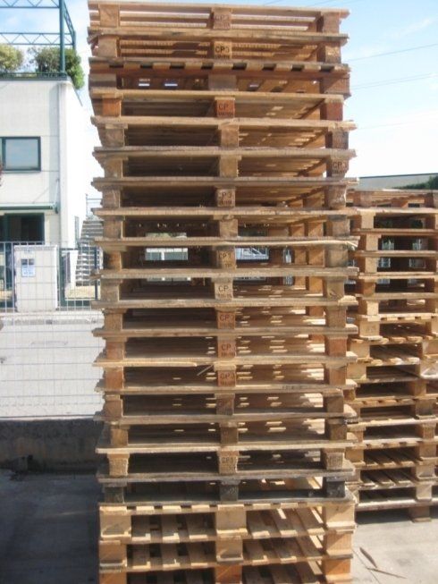catasta di pallet