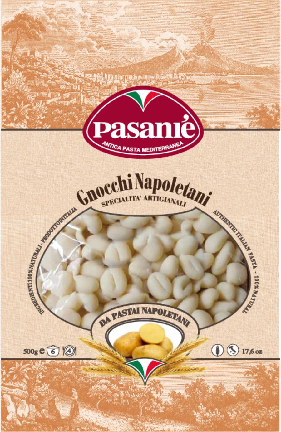 confezione di gnocchi napoletani artigianali