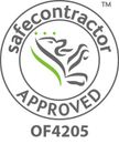 Safe contractor logo