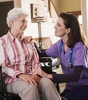 Elder and Nurse — Senior Home in Yucaipa, CA