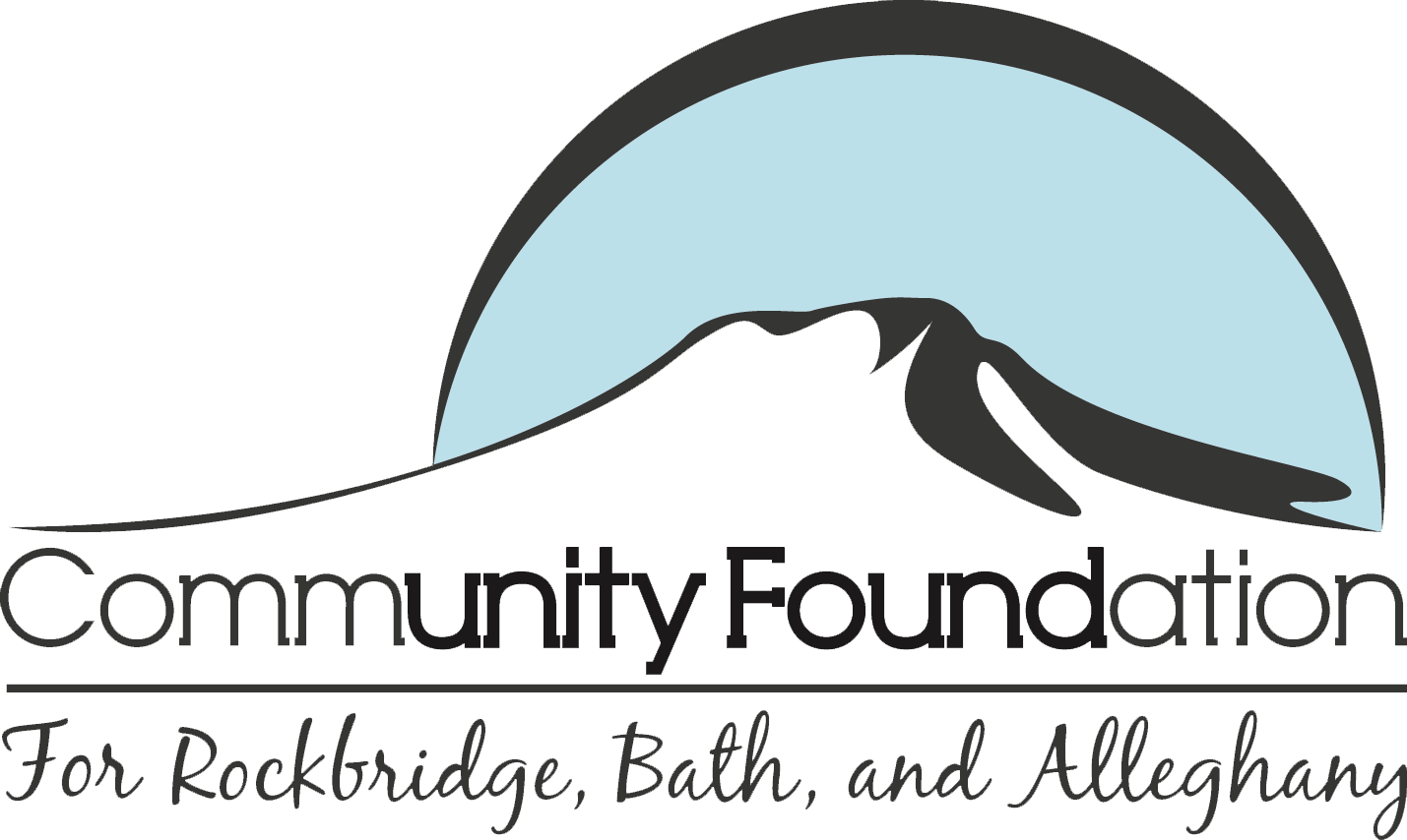 Community Foundation for Rockbridge, Bath, and Alleghany logo.