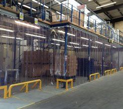 Durable PVC strip curtains