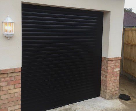 Roller garage door options