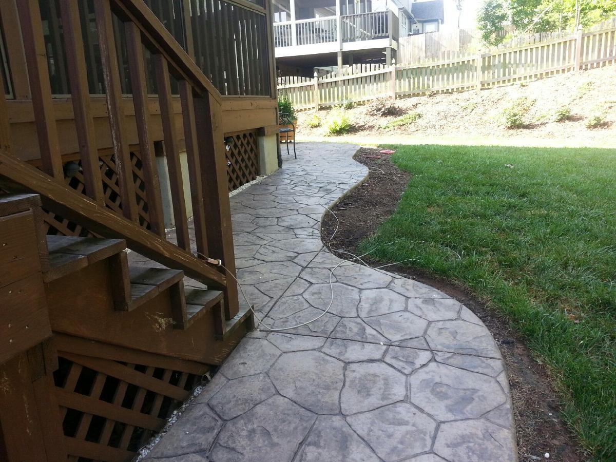 Stamped Concrete Raleigh, NC
