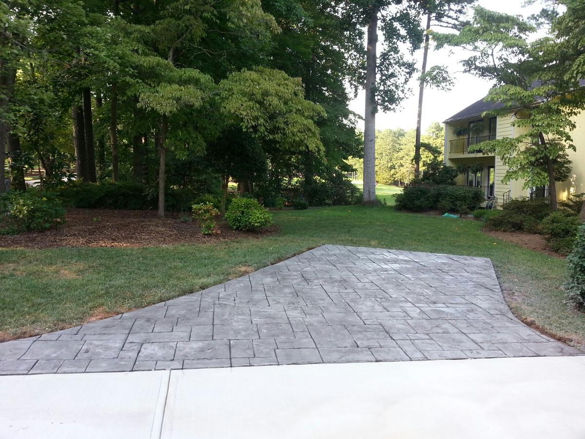 Stamped Concrete Raleigh, NC