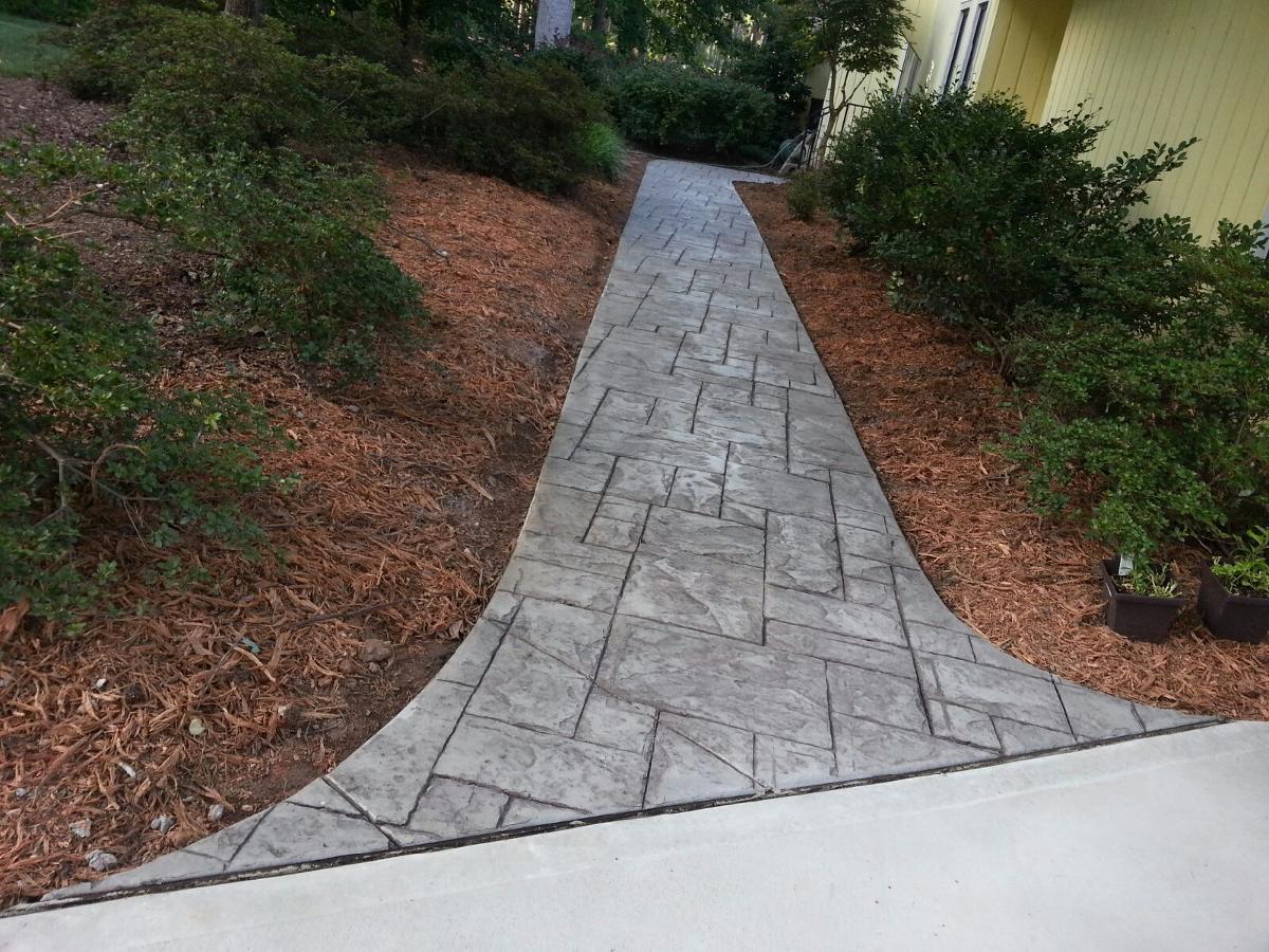 Stamped Concrete Raleigh, NC