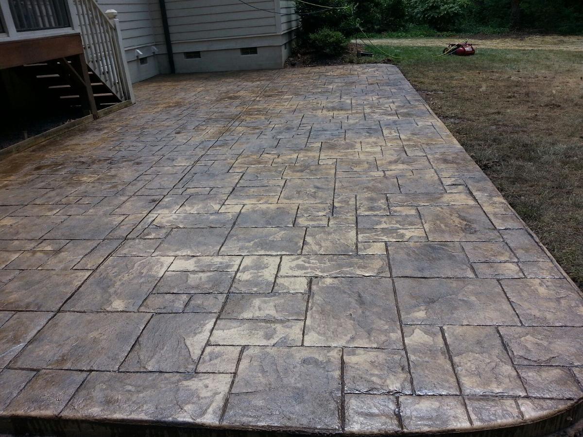 Stamped Concrete Raleigh, NC