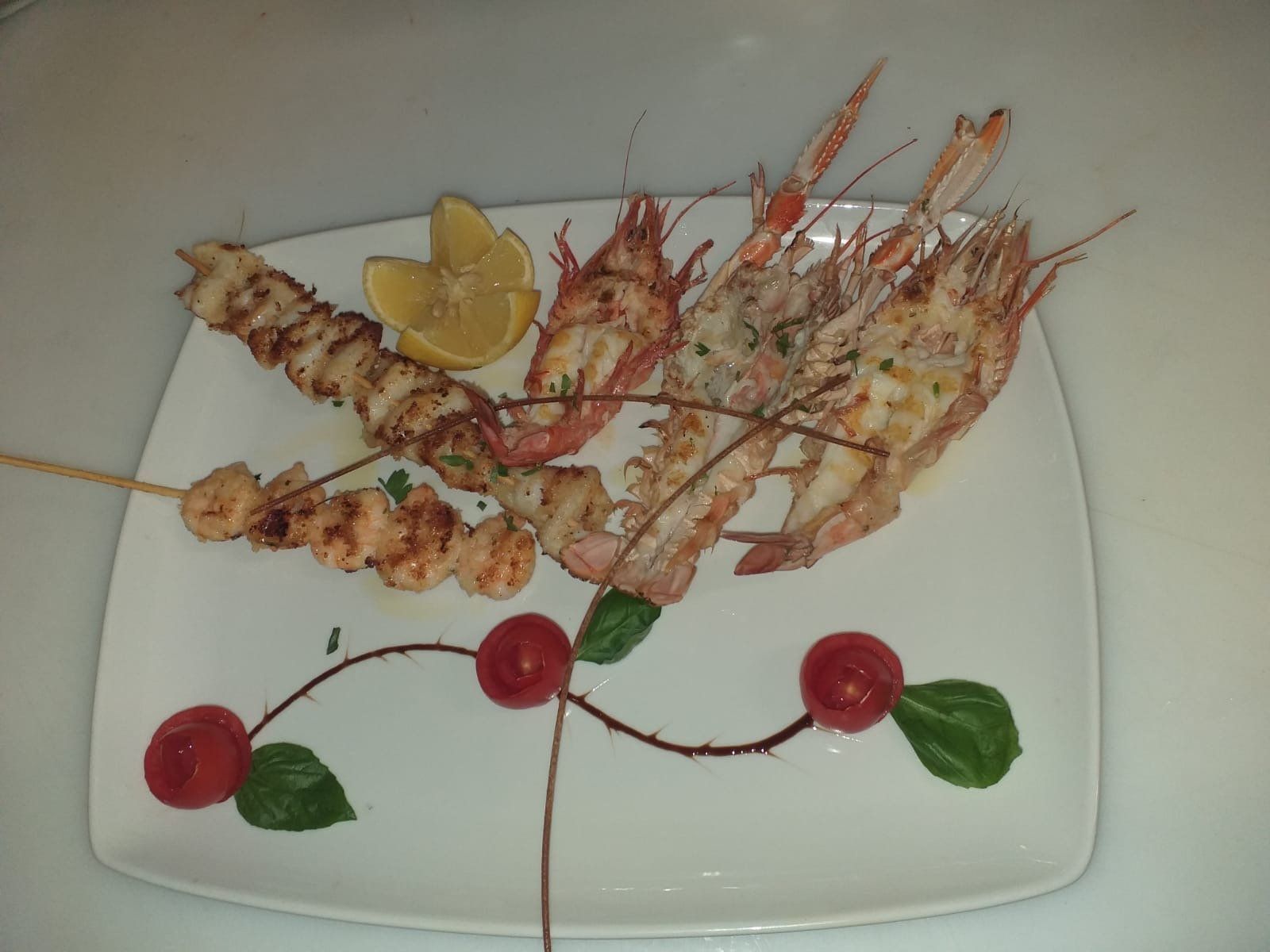 spiedini di pesce