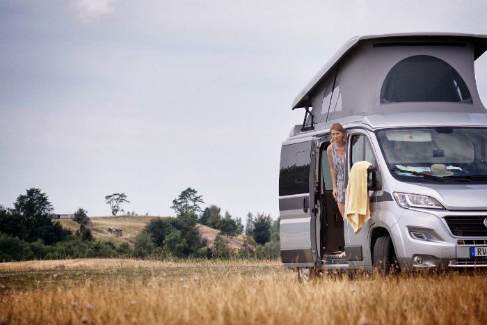 donna e camper