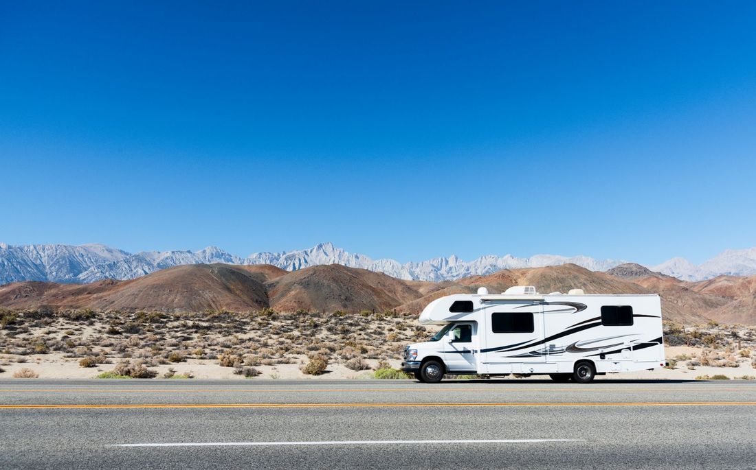 Camper su strada