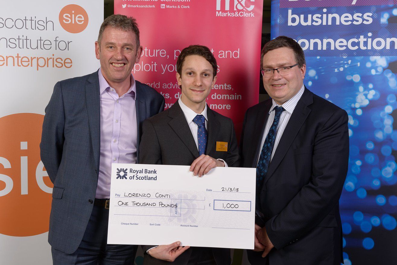 Crover Founder & CEO Lorenzo Conti receives Fresh Ideas award