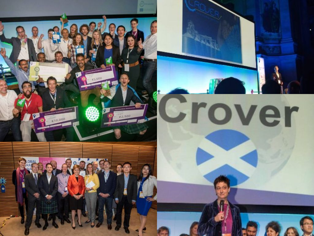 Crover wins ClimateLaunchpad global competition