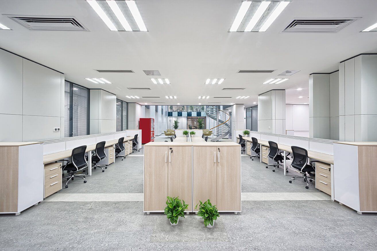 interno di un ufficio pulito