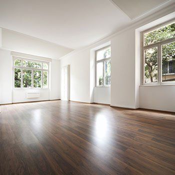 dark brown wooden flooring