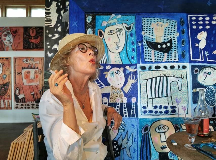 Carin Grudda Malerei-Bronzen-Grafiken und Assemblagen