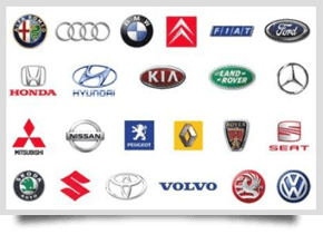 To book your car in for a service in Leicester call Cambridge Auto Service Car logos