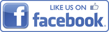 A facebook logo that says like us on facebook
