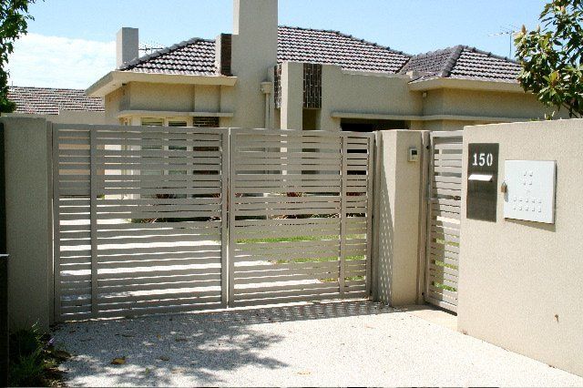 gated entrance