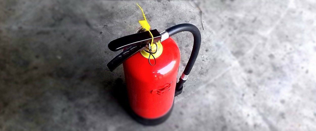 Controle brandblussers