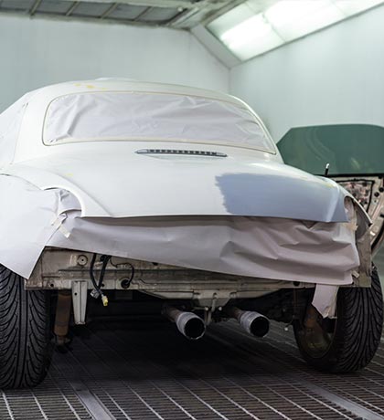 Dent Removal — Repainting the Car in Columbus, OH