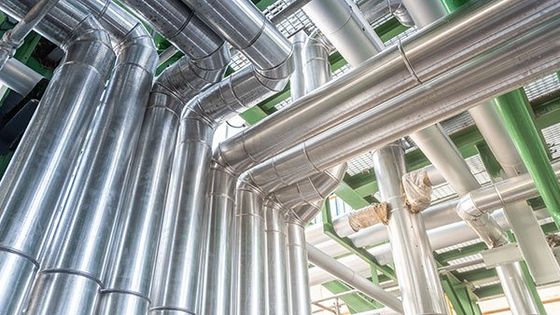 Pipeline And Insulation At Industrial — St. Louis, MO — Accurate Mechanical Contractors, Inc. Pipeline And Insulation At Industrial — St. Louis, MO — Accurate Mechanical Contractors, Inc.