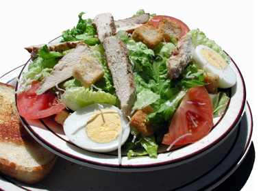 Chicken and egg salad