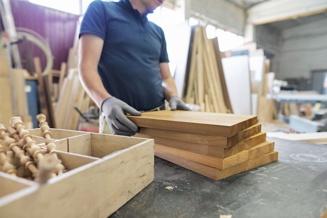 Carpenter determing best wood for furniture | Ace Paints Pittsburgh