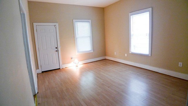 before painting wall