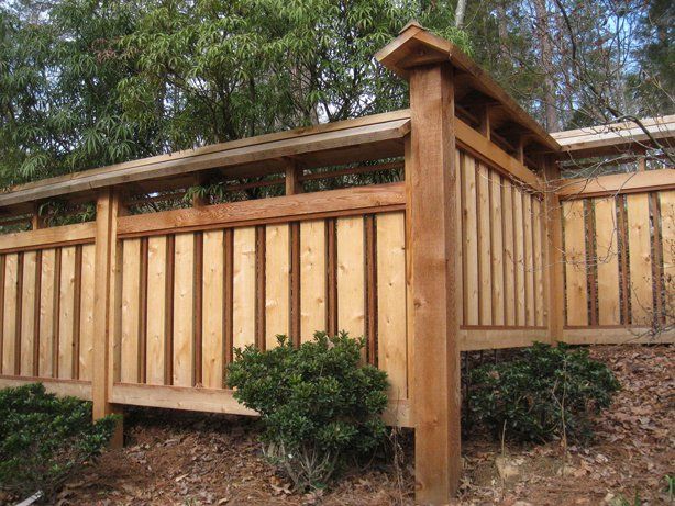 wooden fence