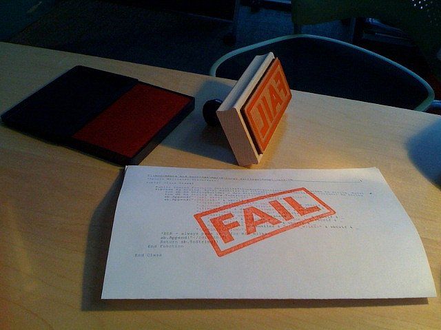 fail