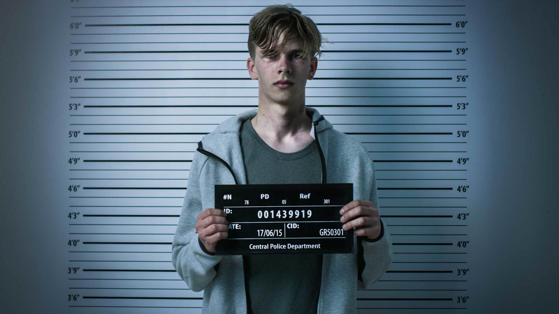 Teenage Posing for a Front View Mugshot — Huntsville, AL — Elissa Green Attorney at Law