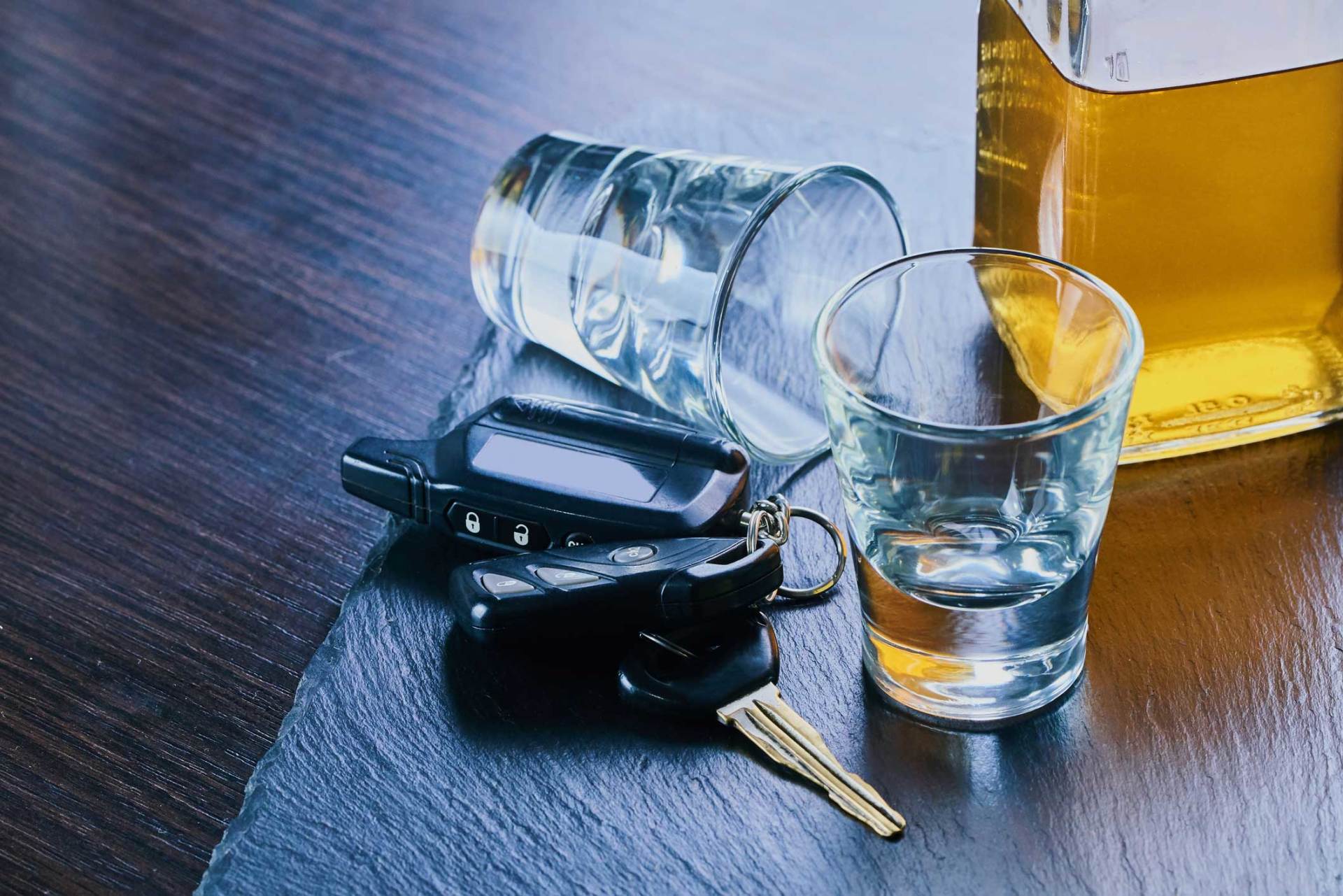 Alcoholic Drink and Car Keys — Huntsville, AL — Elissa Green Attorney at Law