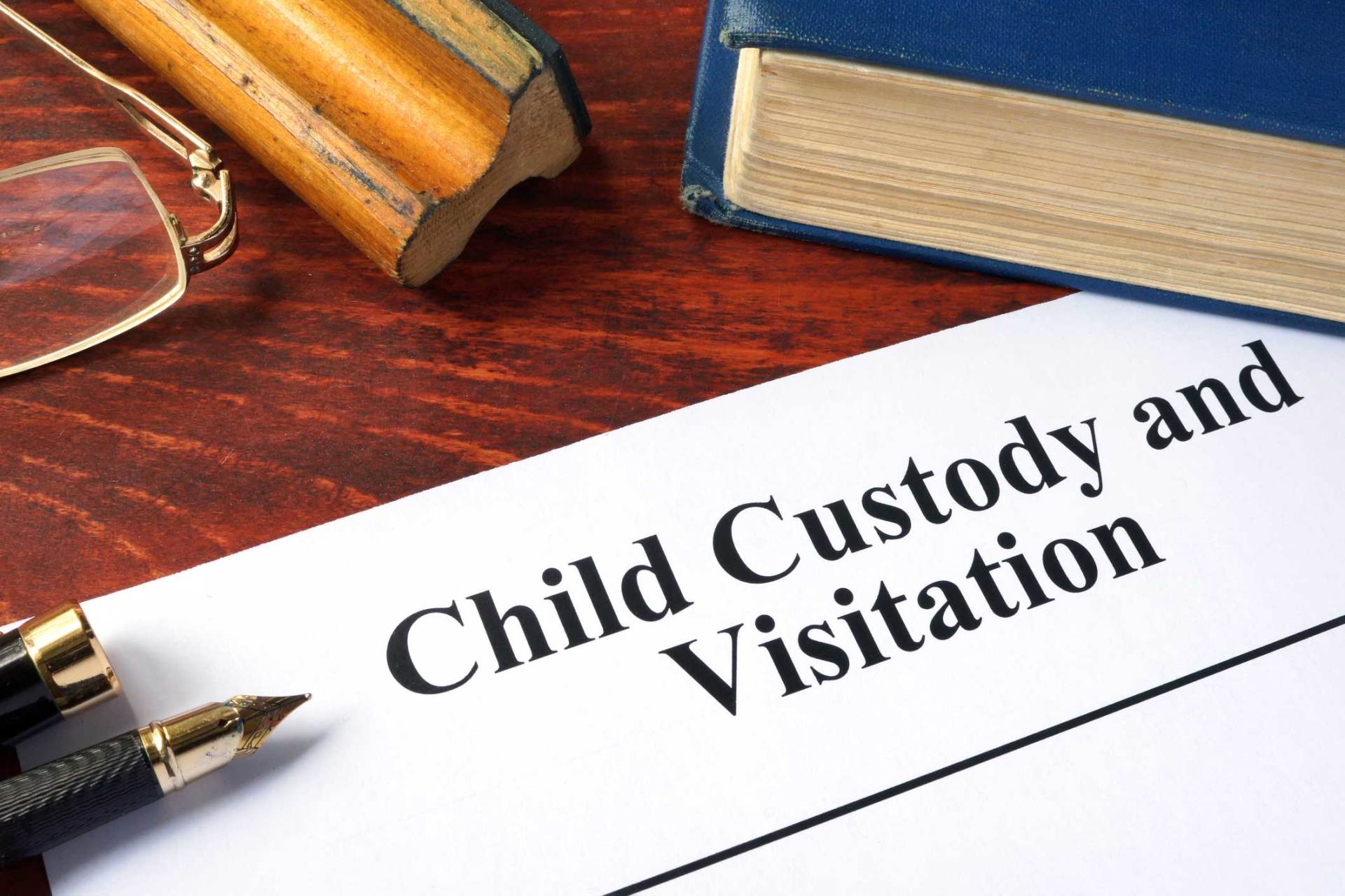 Child Custody and Visitation Written on A Paper — Huntsville, AL — Elissa Green Attorney at Law