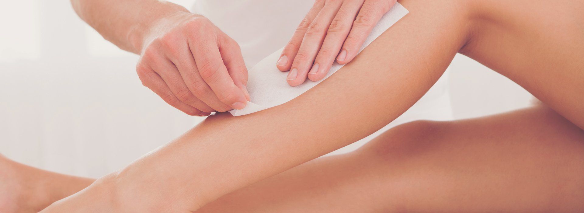 leg waxing