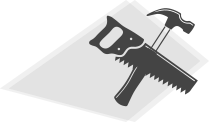 customised carpentry icon