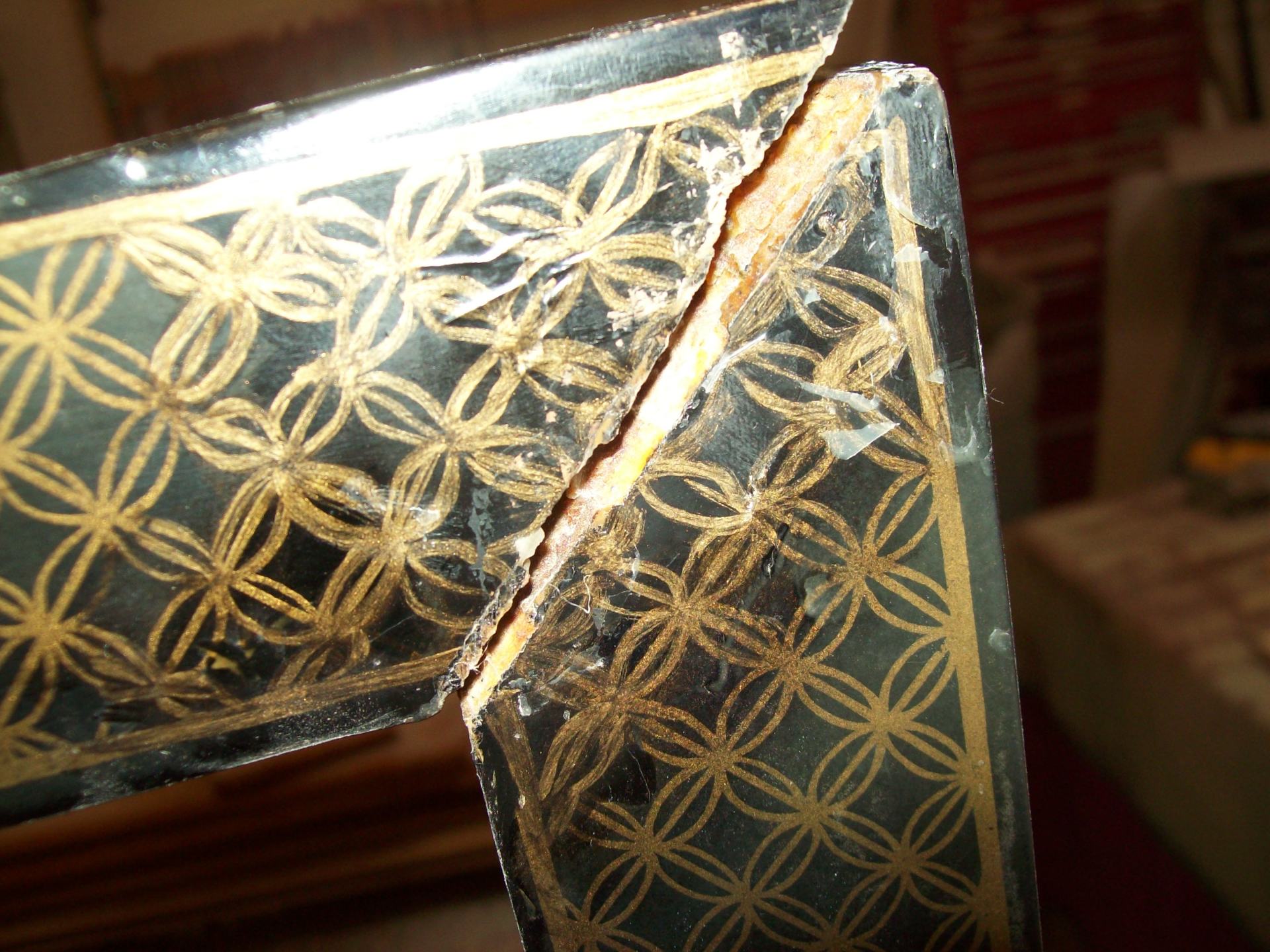 Broken tile table in Surprise, AZ