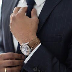 Lawyer with black suit