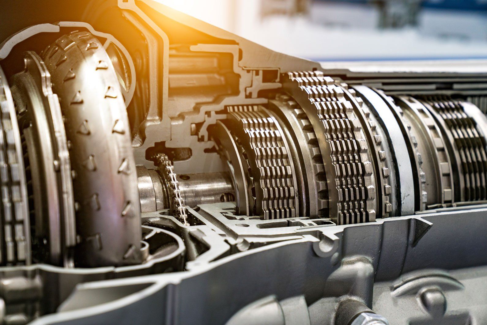 Car Transmission — Cross Section Of Car Gears in Fort Worth, TX
